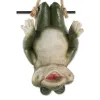Frolicking Frogs Hanging Decor - Cute Garden Frog Wall Art for Outdoor Spaces
