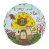 Home Sweet Home Stepping Stone - Decorative Garden Pathway Stone for Outdoor Home Decor