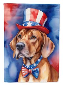 Rhodesian Ridgeback Patriotic American Garden Flag Mailbox Flag Decorative Yard Flag Banner Outside Patio Artwork Yard Flower Beds, Garden Size