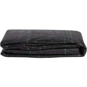 VEVOR Geotextile Fabric, 12.5 X 50 Ft 3.5oz Woven PP Driveway Drain Cloth W 600lbs Tensile Strength, Heavy Duty Underlayment For Soil Stabilizati (Option: Default)